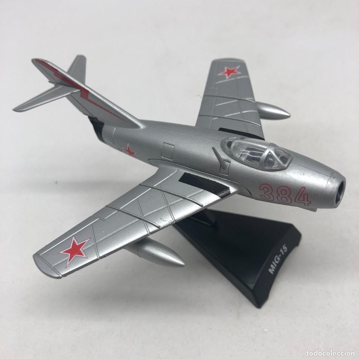 Maquetas: MIG-15 - AVI&Oacute;N DE PLOMO - MAQUETA A ESCALA - AVIONES DE PLOMO / 233