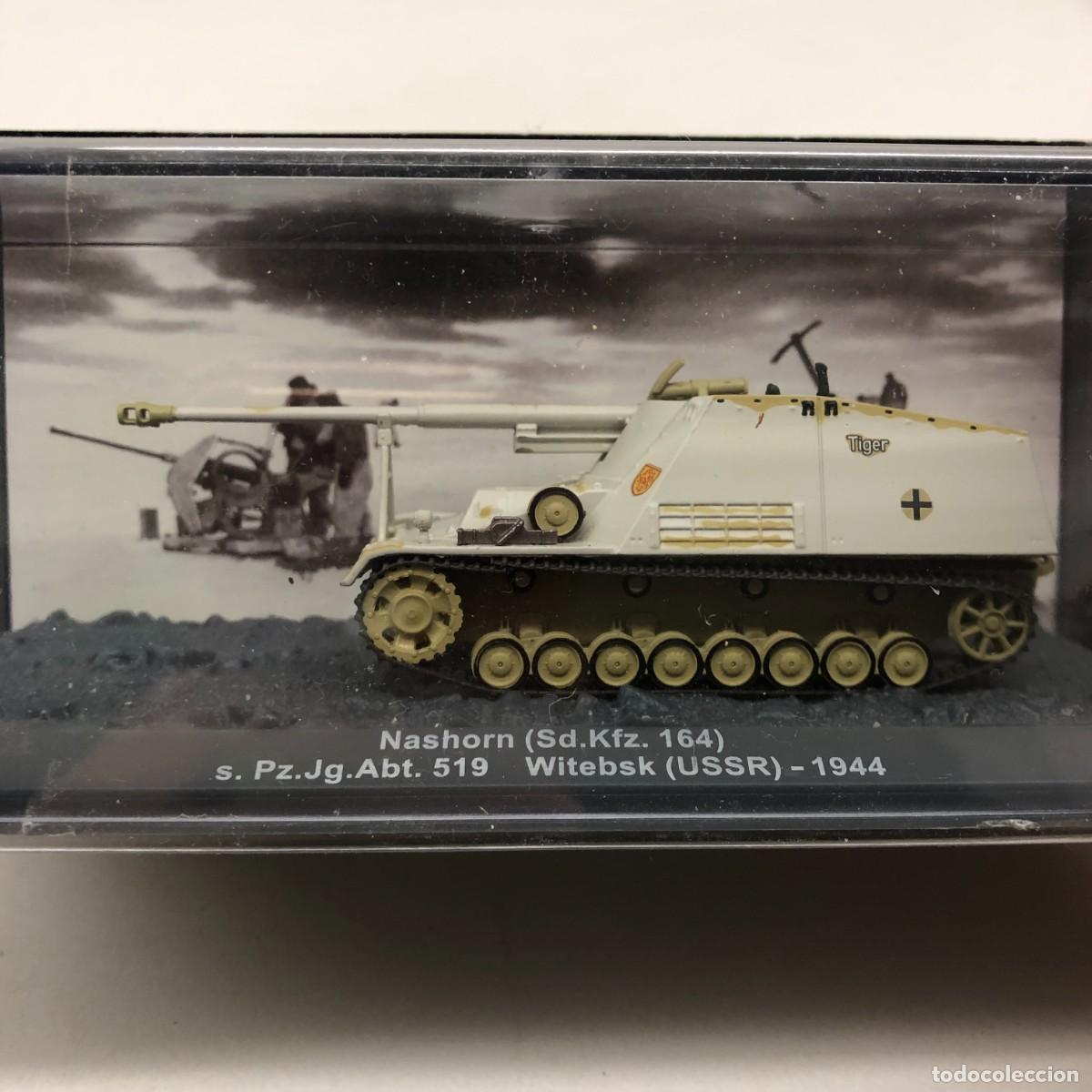 Maquetas: TANQUE MILITAR - NASHORN (SD.KFZ. 164) S. PZ.JG.ABT. 519 - WITEBSK (USSR) - 1944 / 239