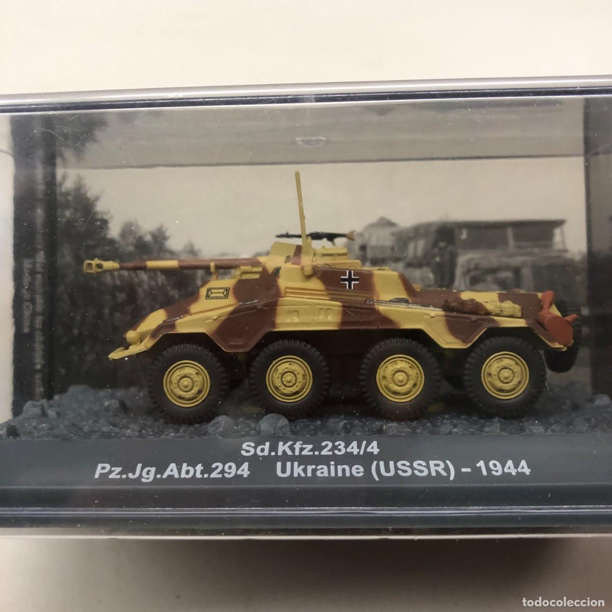 Maquetas: TANQUE MILITAR - SD.KFZ.234/4 - PZ.JG-ABT.294 - UKRAINE (USSR) 1944 / 240