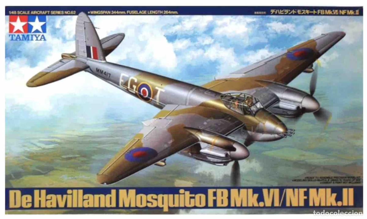 Maquetas: TAMIYA - De Havilland Mosquito FB Mk.VI/NF Mk.II LEER DESCRIPCION 1/35 61062