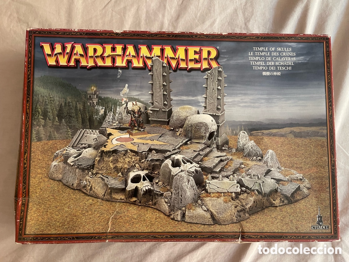 Maquetas: WARHAMMER TEMPLE OF SKULLS maqueta diorama rol