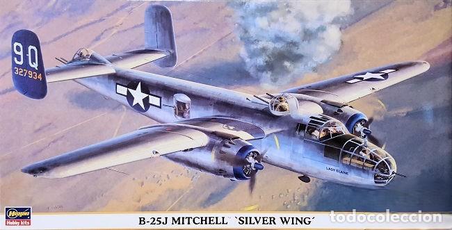 Maquetas: HASEGAWA - B-25J Mitchell LEER DESCRIPCION !!!RARO RARO!!! 1/72 00781