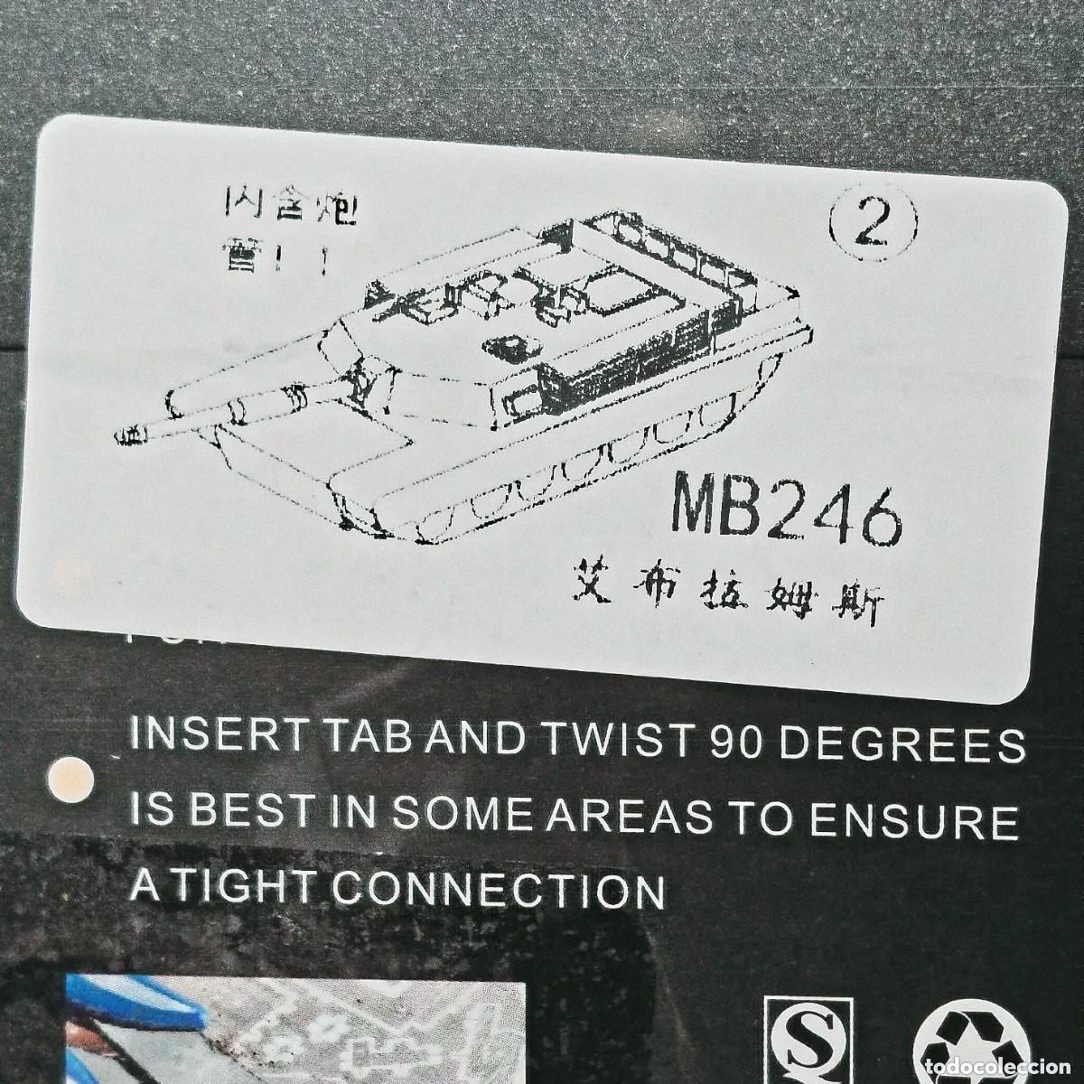 Models: MAQUETA DE TANQUE M1 ABRAMS EN ACERO 3D PARA MONTAR SIN PEGAMENTO