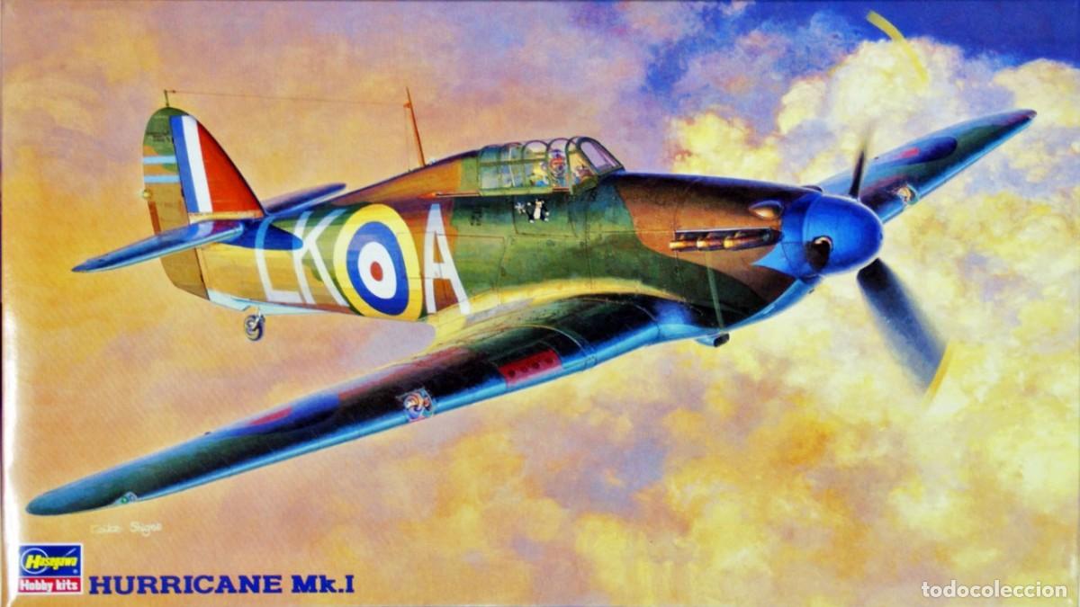 Maquetas: HASEGAWA - Hawker Hurricane Mk. I British IIWW Fighter LEER DESCRIPCION 1/48 09065 JT65