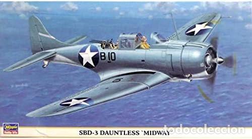 Maquetas: HASEGAWA - SBD-3 Dauntless MIDWAY 1/48 09430