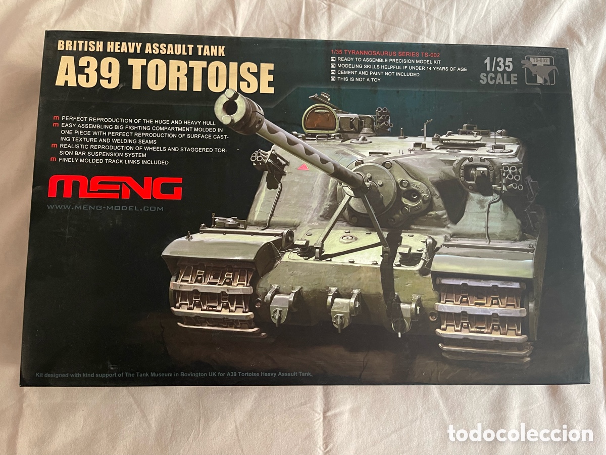 Maquetas: A-39 TORTOISE 1:35 MENG TS-002 maqueta carro tanque WOT World of Tanks