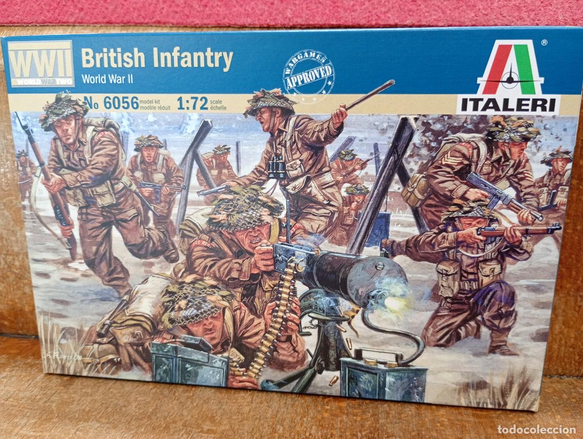Maquetas: Maqueta Soldados Brit&aacute;nicos 2&ordf; GM. ITALERI Escala 1/72