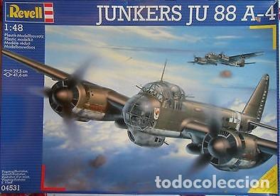 Maquetas: REVELL - Junkers Ju88 A-4 LEER DESCRIPCION 1/48 04531