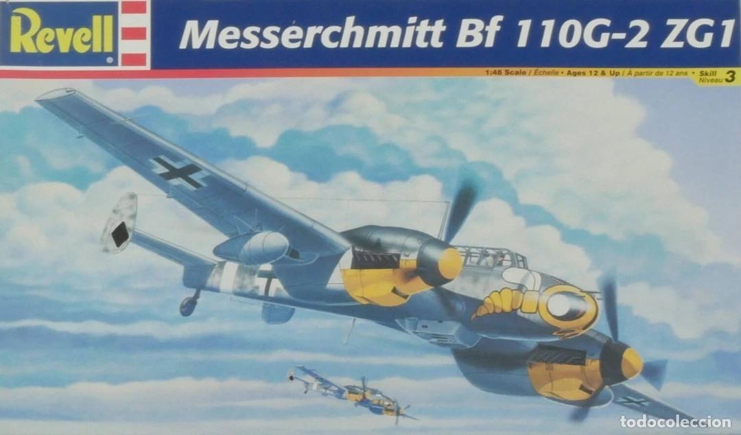 Maquetas: REVELL - Messerschmitt BF-110 G-2 ZG1 LEER DESCRICION 1/48 85-4164