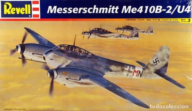 Maquetas: REVELL - copy of Messerschmitt BF-110 G-2 ZG1 LEER DESCRICION 1/48 85-5841