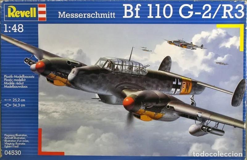 Maquetas: REVELL - Messerschmitt BF-110 G-2/R3 LEER DESCRIPCION 1/48 04530