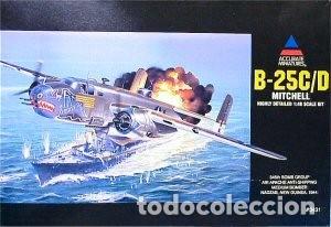 Maquetas: ACCURATE MINIATURES -B-25C/D LEER DESCRIPCION 1/48 3431