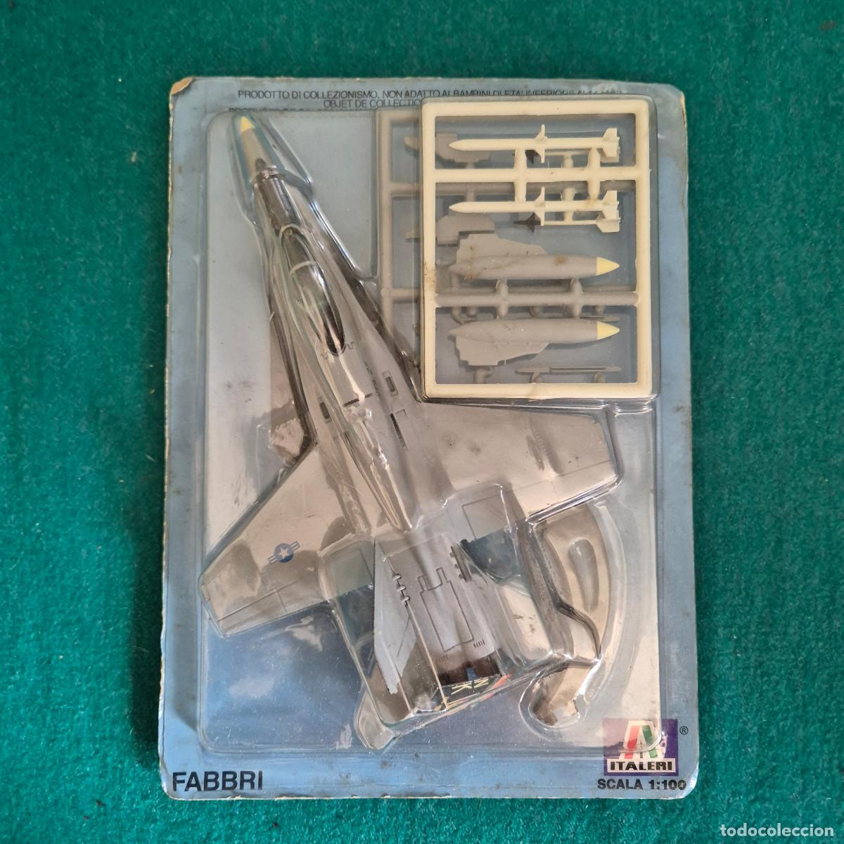 Macchiette: Die Cast Airplanes 1/100 &rdquo; Ag-P051 F/A - 18 Hornet &rdquo; Fabbri Italeri