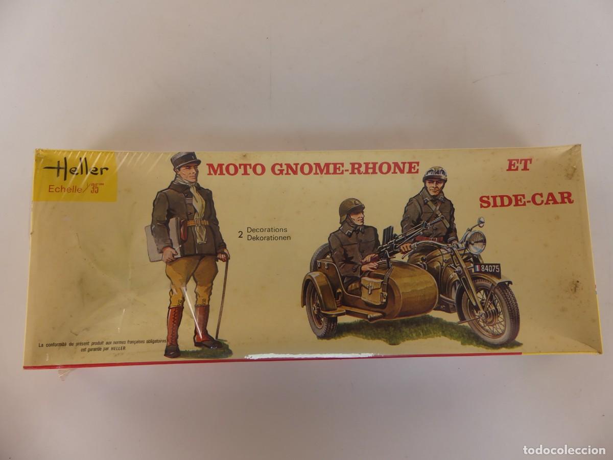 Models: KIT MAQUETA MOTO GNOME RHONE ET SIDE CAR ESCALA 1/35 DE HALLER EN CAJA SINN ESTRENAR