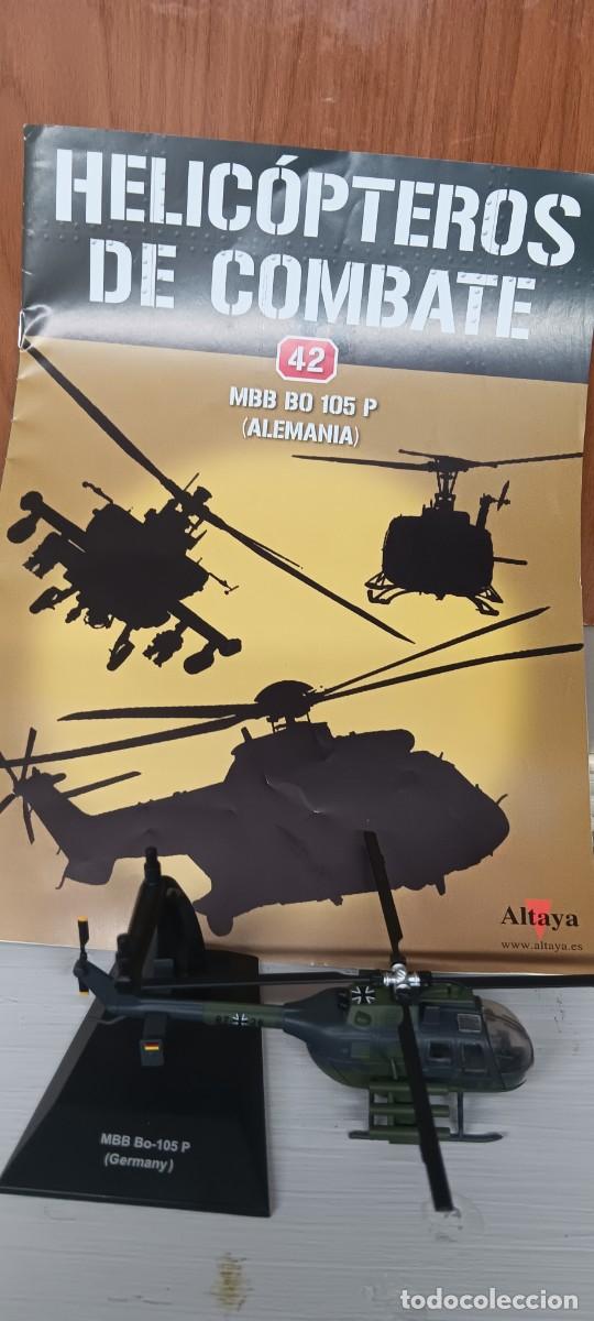 Macchiette: MBB BO 105 ALEMANIA n&ordm;42 HELICOPTEROS ALTAYA