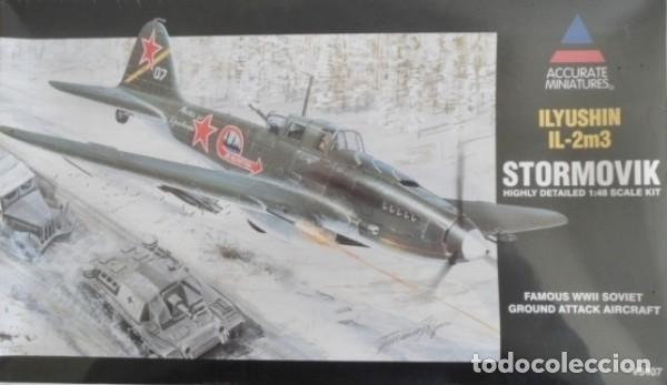 Maquetas: ACCURATE MINIATURES - ILYUSHIN IL-2m3 STORMOVIK LEER DESCRIPCION 1/48 3407