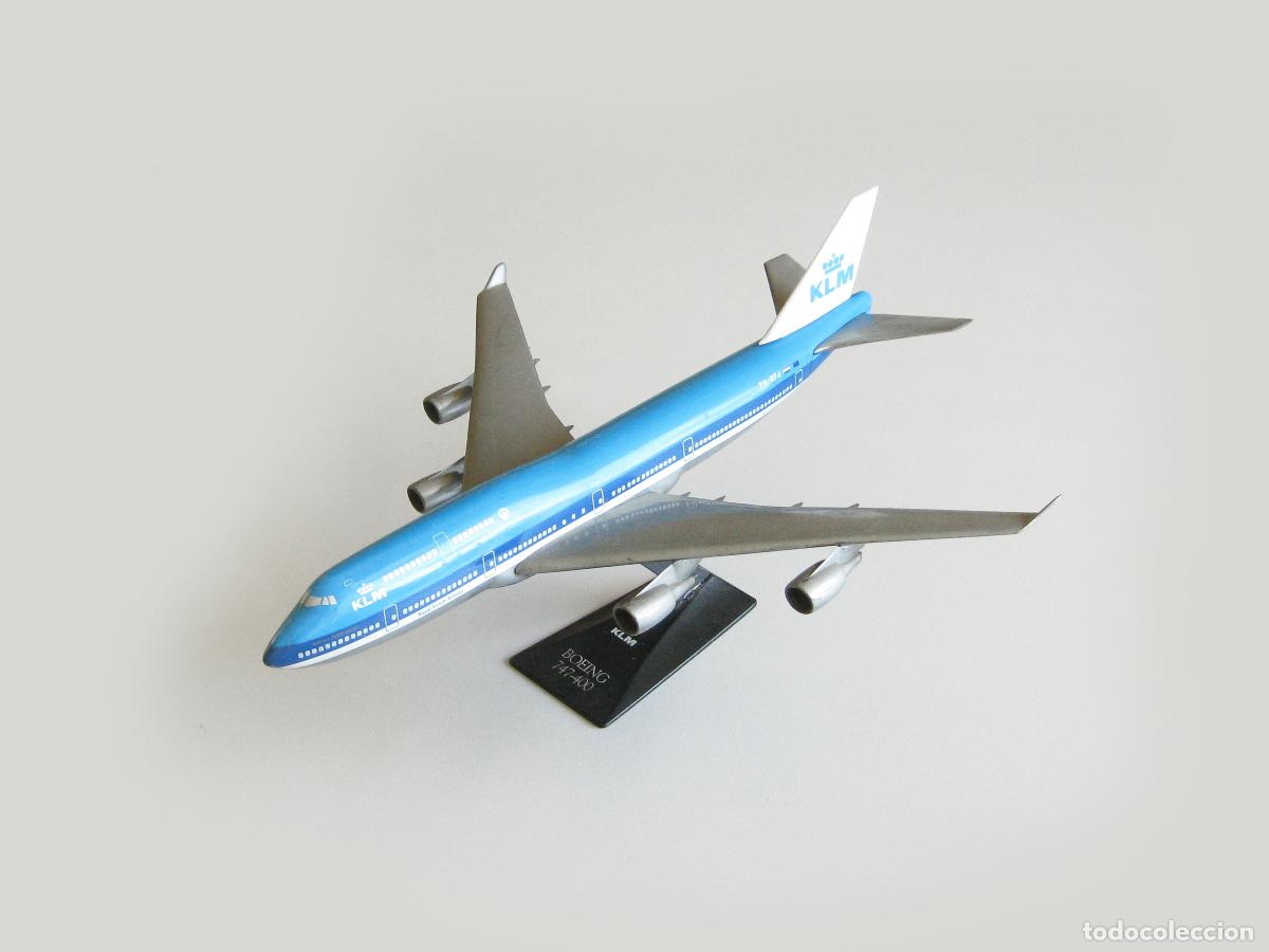 Maquetas: MAQUETA DEL AVI&Oacute;N COMERCIAL KLM BOEING 747-400 PH-BFJ