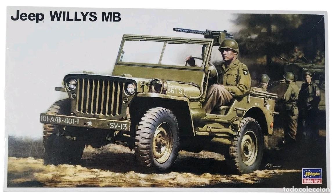 Maquetas: HASEGAWA - Jeep WILLYS MB 1/24 24501 - Foto 1