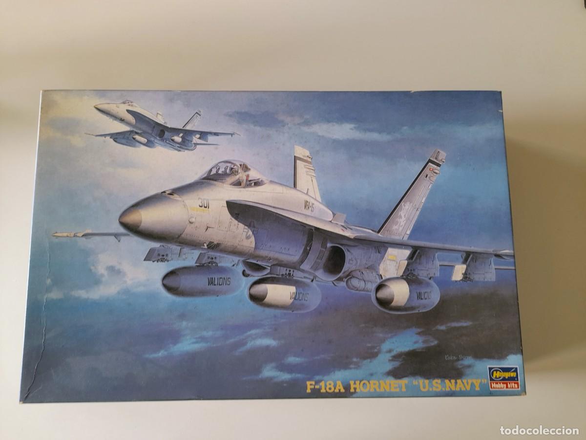 Maquetas: Maqueta para montar en pl&aacute;stico F-18A Hornet