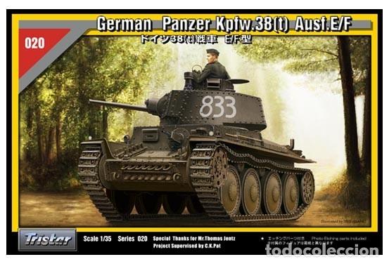 Maquetas: TRISTAR - German Pzkpfw 38 (t) Ausf.E/F 1/35 35020 020