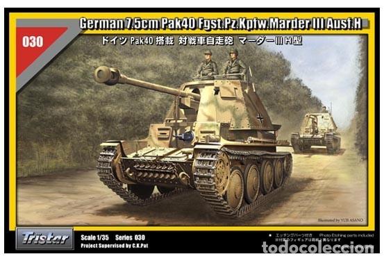 Maquetas: TRISTAR - German Panzerjager 38 fur 7,5 cm PAK40/3 (Sd.Kfz 138) Marder III Ausf.H 1/35 35030 030