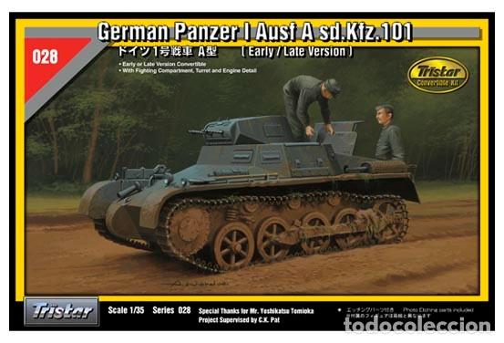 Maquetas: TRISTAR - Pz.Kpfw.I Ausf.A (Early/Late Version) 1/35 35028 028