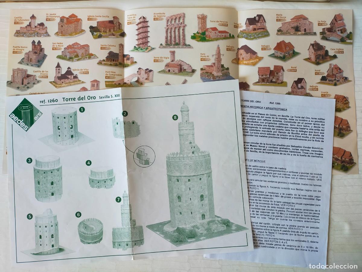 Maquetas: AEDES ART Kit de Construcci&oacute;n: TORRE DEL ORO Ref. 1260 - Foto 8