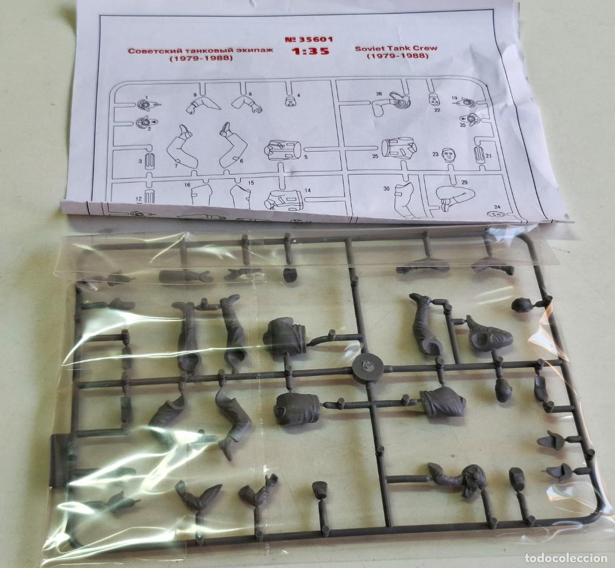Maquetas: SOVIET TANK CREW - ESCALA 1/35 - Foto 7