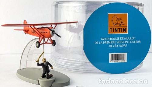 Maquetas: AVION TINTIN - ROUGE DE MULLER - NUEVO EN BLISTER