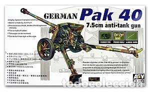Maquetas: AFV CLUB - German 7.5cm Pak 40 L/46 Anti-Tank Gun 1/35 35071