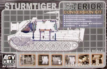 Maquetas: AFV CLUB - Sturmtiger Interior 1/35 35S40