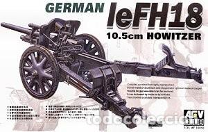 Maquetas: AFV CLUB - German leFH18 10.5cm Howitzer 1/35 35050