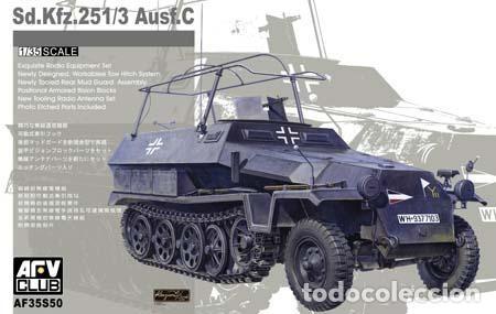 Maquetas: AFV CLUB - Sd.Kfz. 251/3 ausf. C EXTRAS ORIGINALES AFV 1/35 35S50