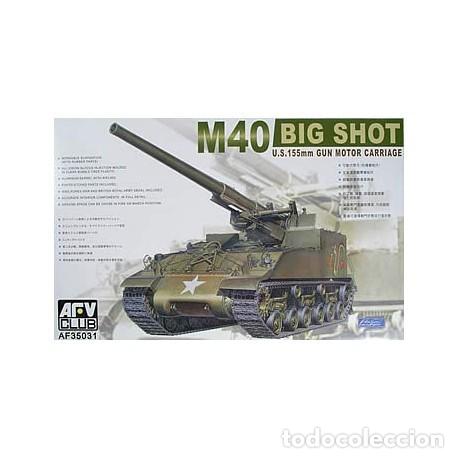 Modelle: AFV CLUB - U.S. M40 BIG SHOT 155MM GUN MOTOR CARRIAGE 1/35 35031