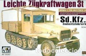 Maquetas: AFV CLUB - Sdkfz II, Late Wood Cab + EXTRAS 1/35 35047