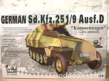 Maquetas: AFV CLUB - German Sd.Kfz.251/9 Ausf.D Kanonenwagen (late version) 1/35 35068