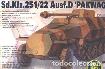 Maquetas: AFV CLUB - German Sd Kfz 251/22 7.5cm Pakwagen 1/35 35083