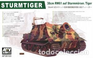 Maquetas: AFV CLUB - Sturmtiger 3.8cm RW6-1 L/5.5 Assault Gun 1/35 35103
