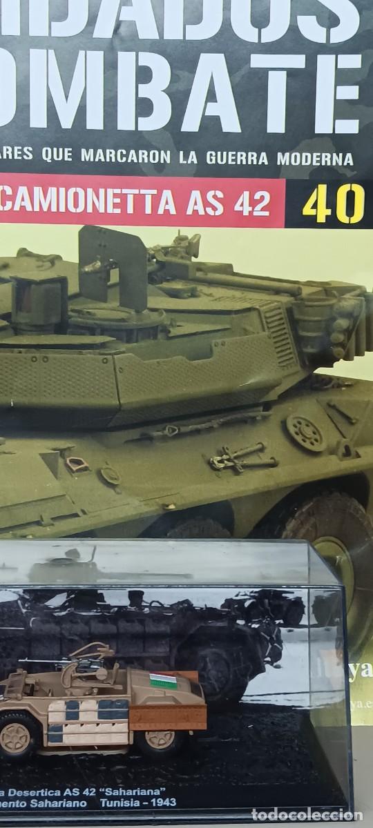Maquetas: CAMIONETA AS 42 N&ordm;40 BLINDADOS COMBATE Y TANQUES ALTAYA