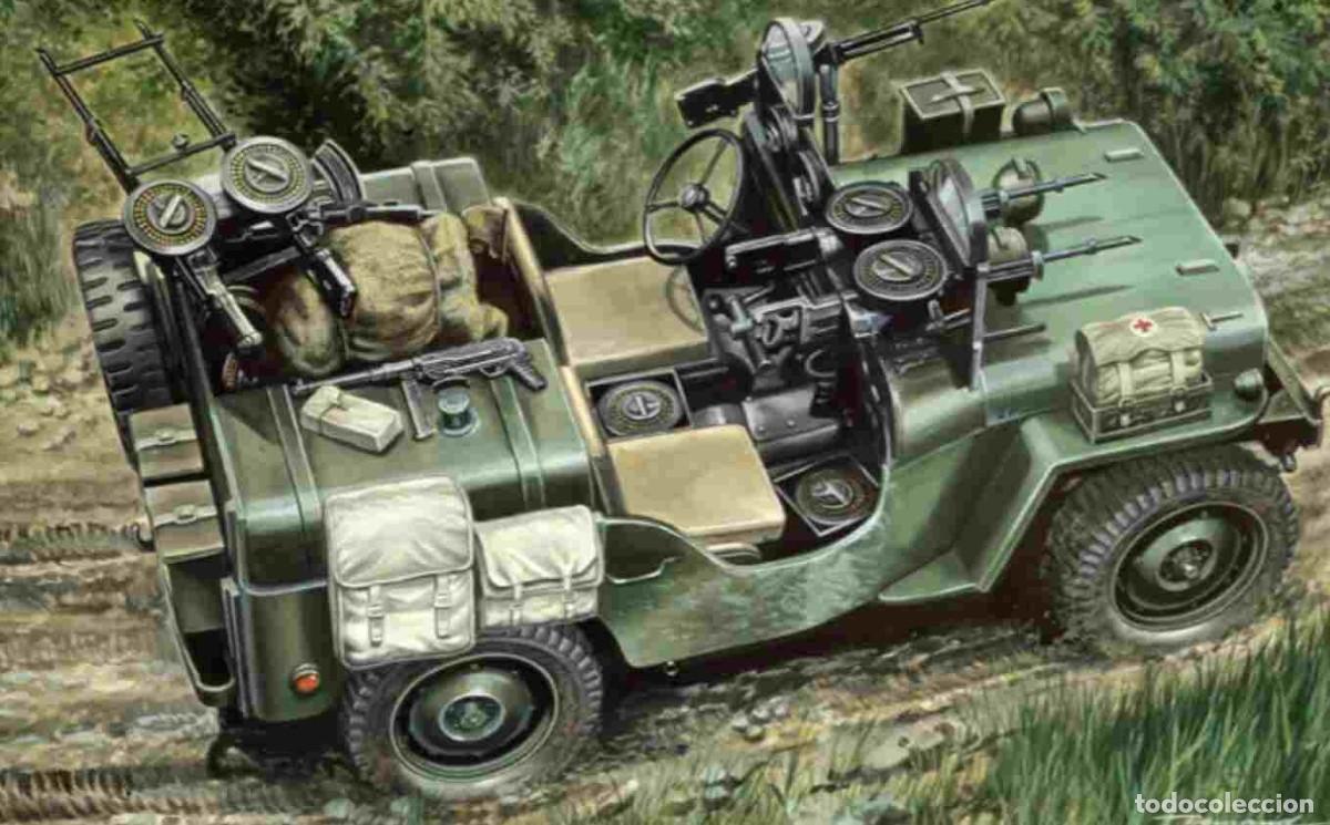 Maquetas: ITALERI - COMMANDO CAR 1/35 320 - Foto 3