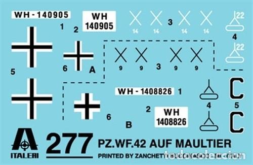Maquetas: ITALERI - PANZERWERFFER 42 AUF MAULTIER 1/35 277 - Foto 3