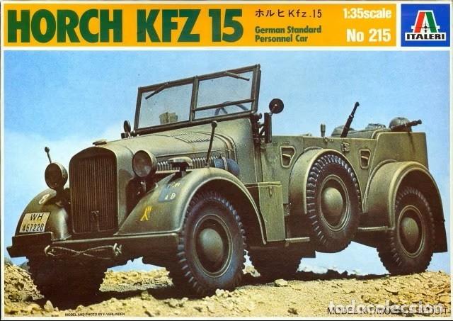 Maquetas: ITALERI - Horch Kfz.15 1/35 215