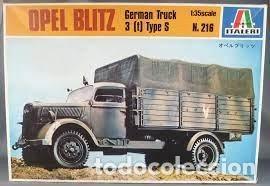 Maquetas: ITALERI - German Truck 3(t) Type S Opel Blitz 1/35 216