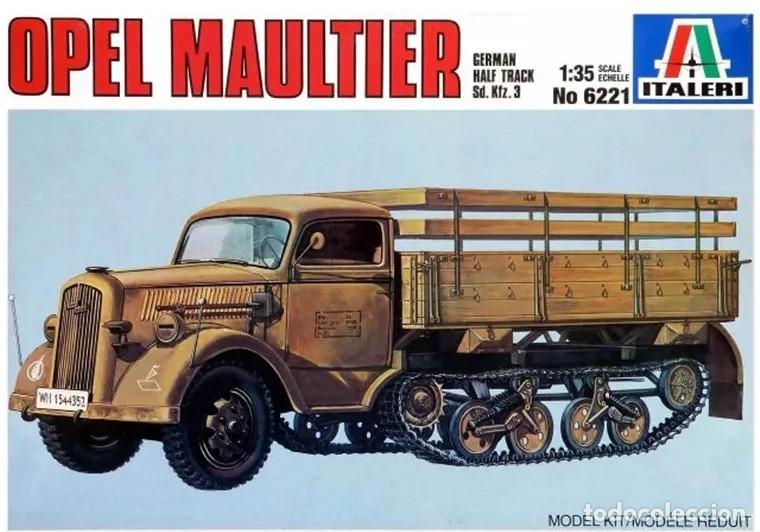 Maquetas: ITALERI - OPEL MAULTIER 1/35 221