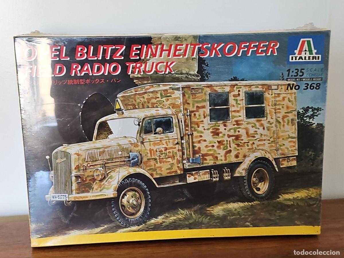 Maquetas: ITALERI - OPEL BLITZ EINHEITSKOFFER FIELD RADIO TRUCK 1/35 368
