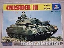 Maquetas: ITALERI - Crusader III + EXTRAS 1/35 219