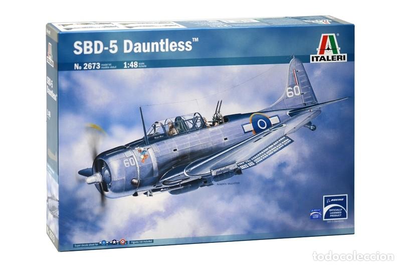 Maquetas: ITALERI - SBD 5 Dauntless + extras 1/48 2673