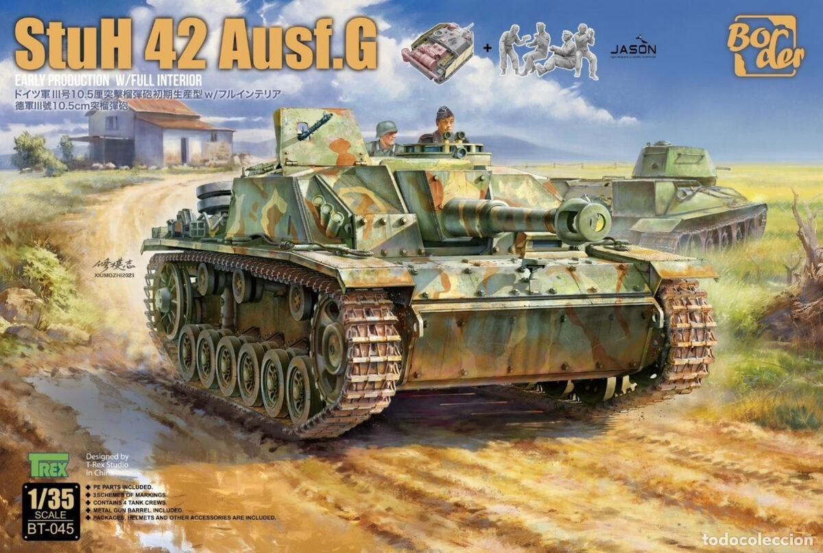 Maquetas: BORDER MODEL - StuH 42 Ausf.G Early Production With Full Interior 1/35 BT-045
