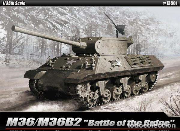 Maquetas: ACADEMY - M36/M36B2 &rdquo;Battle of the Bulge&rdquo; + EXTRA 1/35 13501