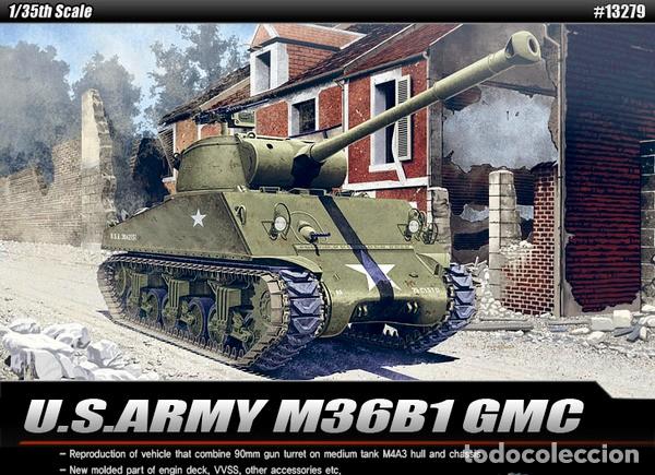 Maquetas: ACADEMY - U.S.ARMY M36B1 GMC + EXTRA 1/35 13279